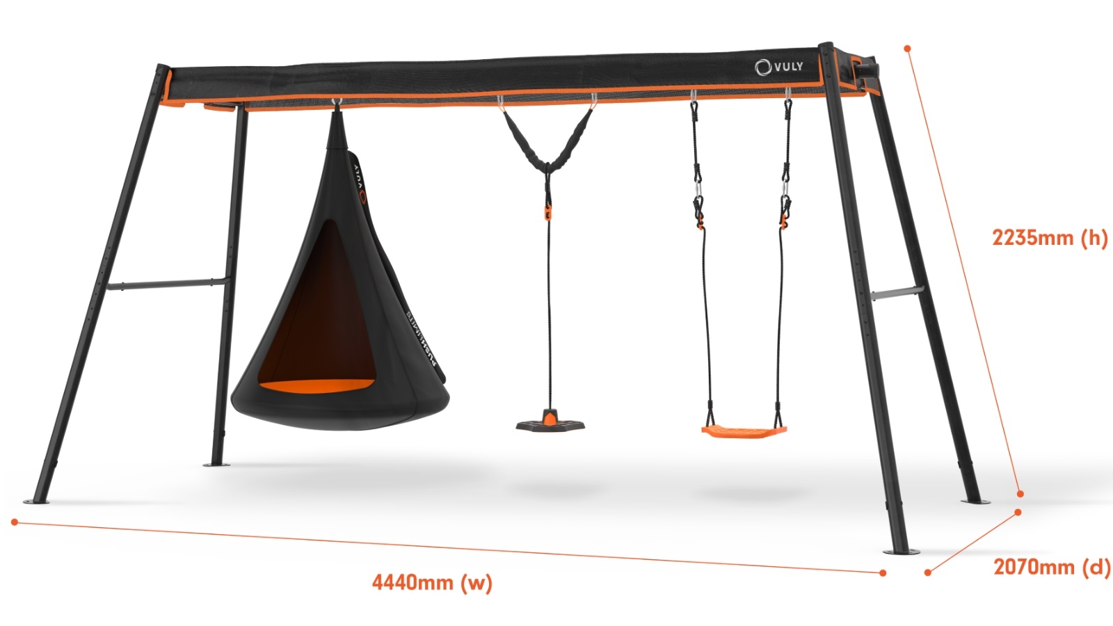 360 Pro Max Vuly 360 Swing Vuly 360 Pro Max Swingset Large With - Main Image