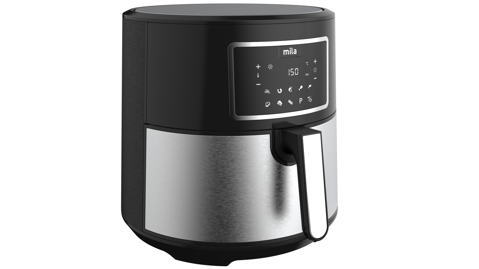 Mila 7.5L Air Fryer with Digital Touch Control Harvey Norman