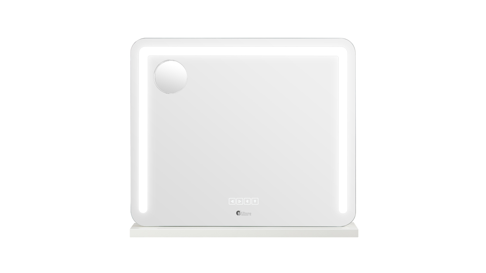 Oikiture White LED Light Strip Makeup Mirror