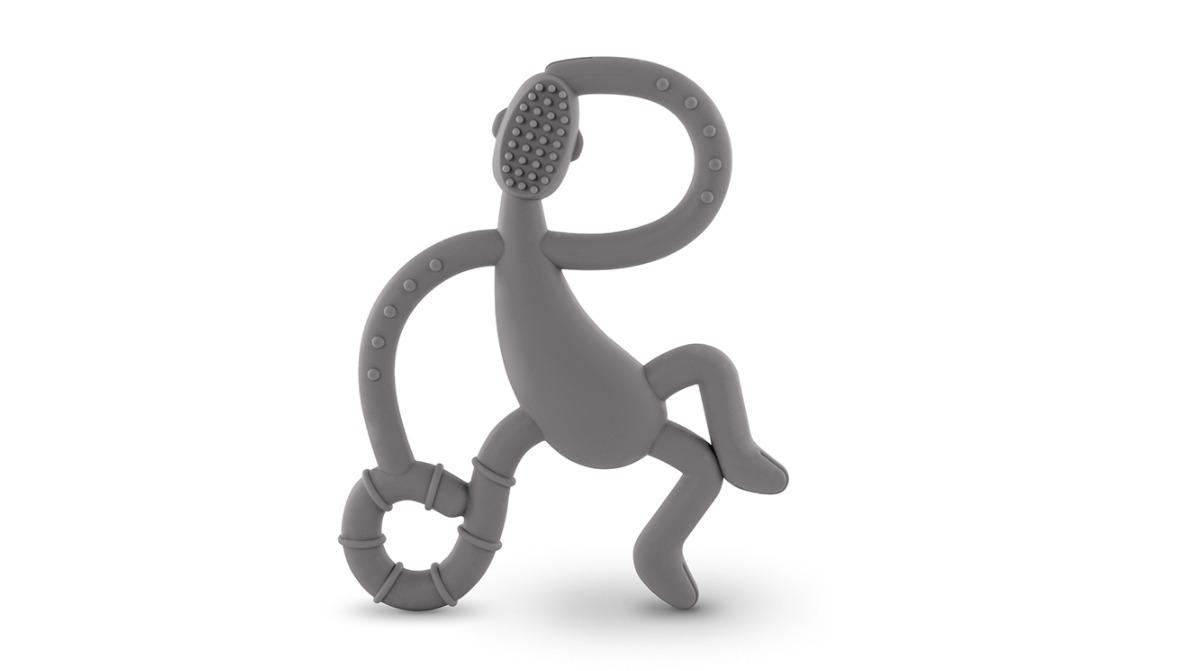 Matchstick Monkey Dancing Teether - Grey