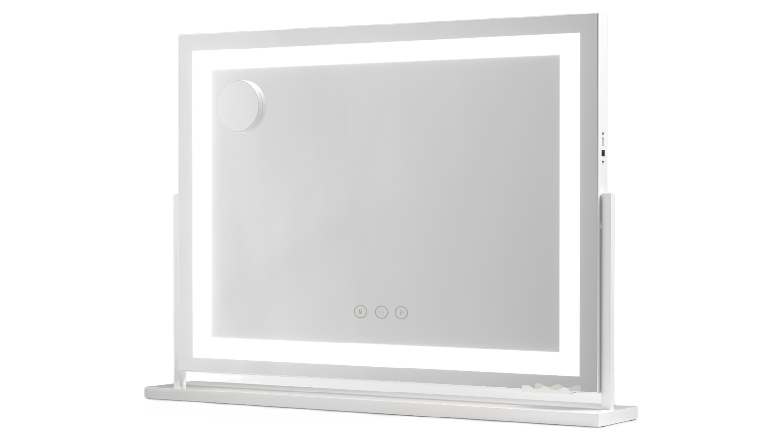 Embellir Vanity Mirror with Bright Strip Light - 80 x 58cm