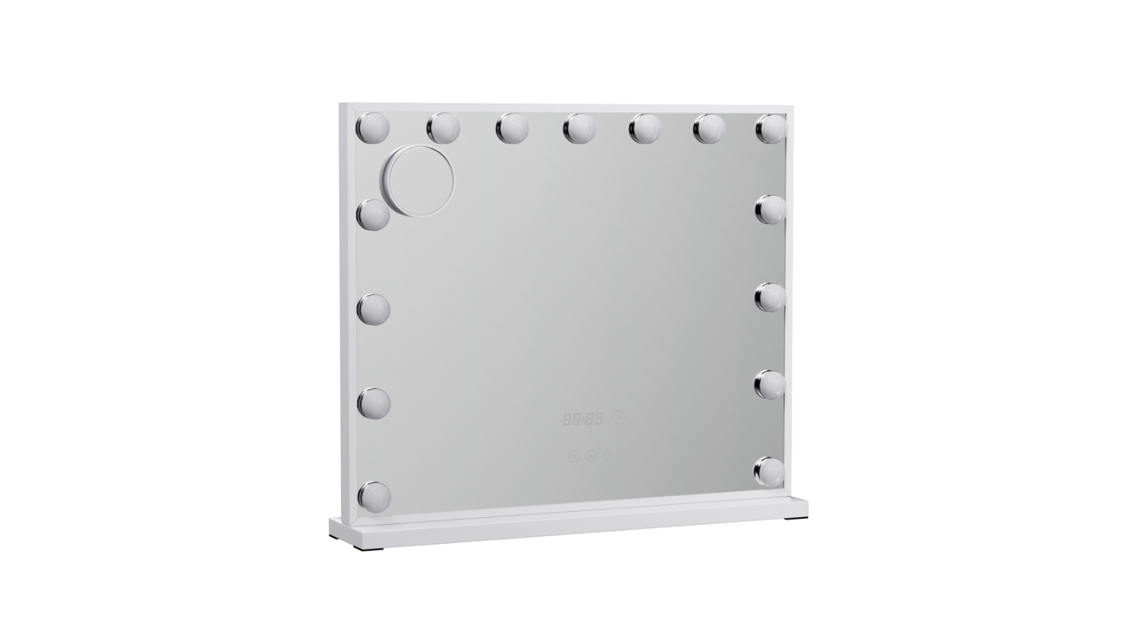 Embellir Makeup Mirror Hollywood 60x52cm 15 LED Time Harvey Norman