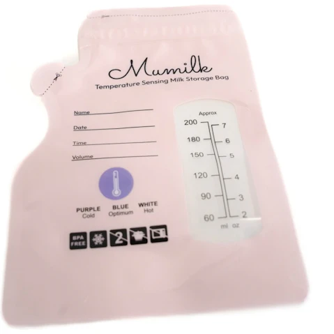 Mumilk Temparature Sensing Storage Bags