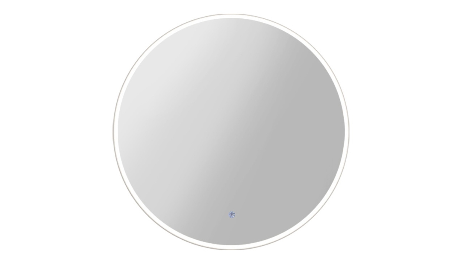 Embellir Round LED 80cm Wall Mirror Harvey Norman
