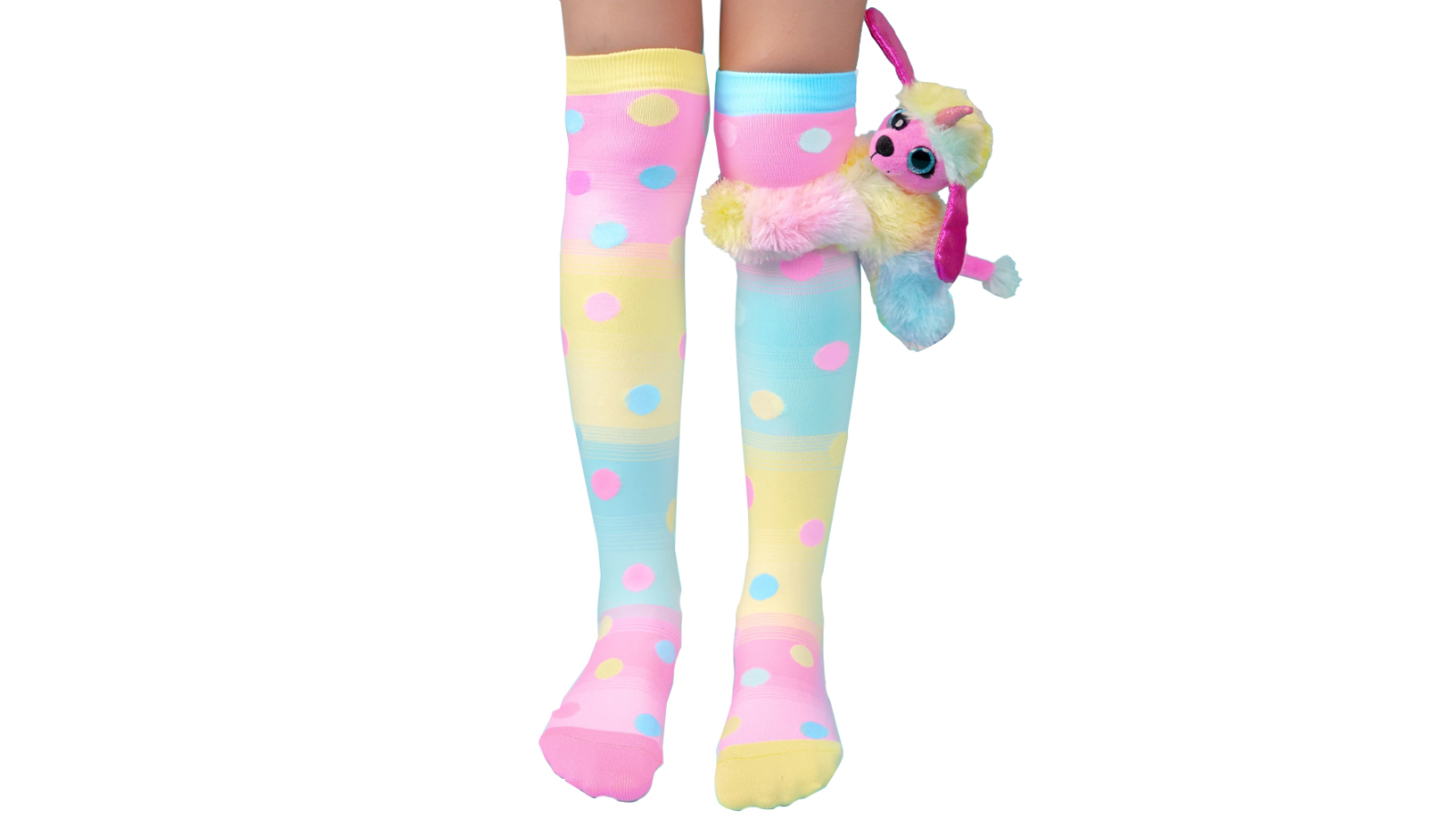 Madmia Kids and Adult Dotty the Dog Sock