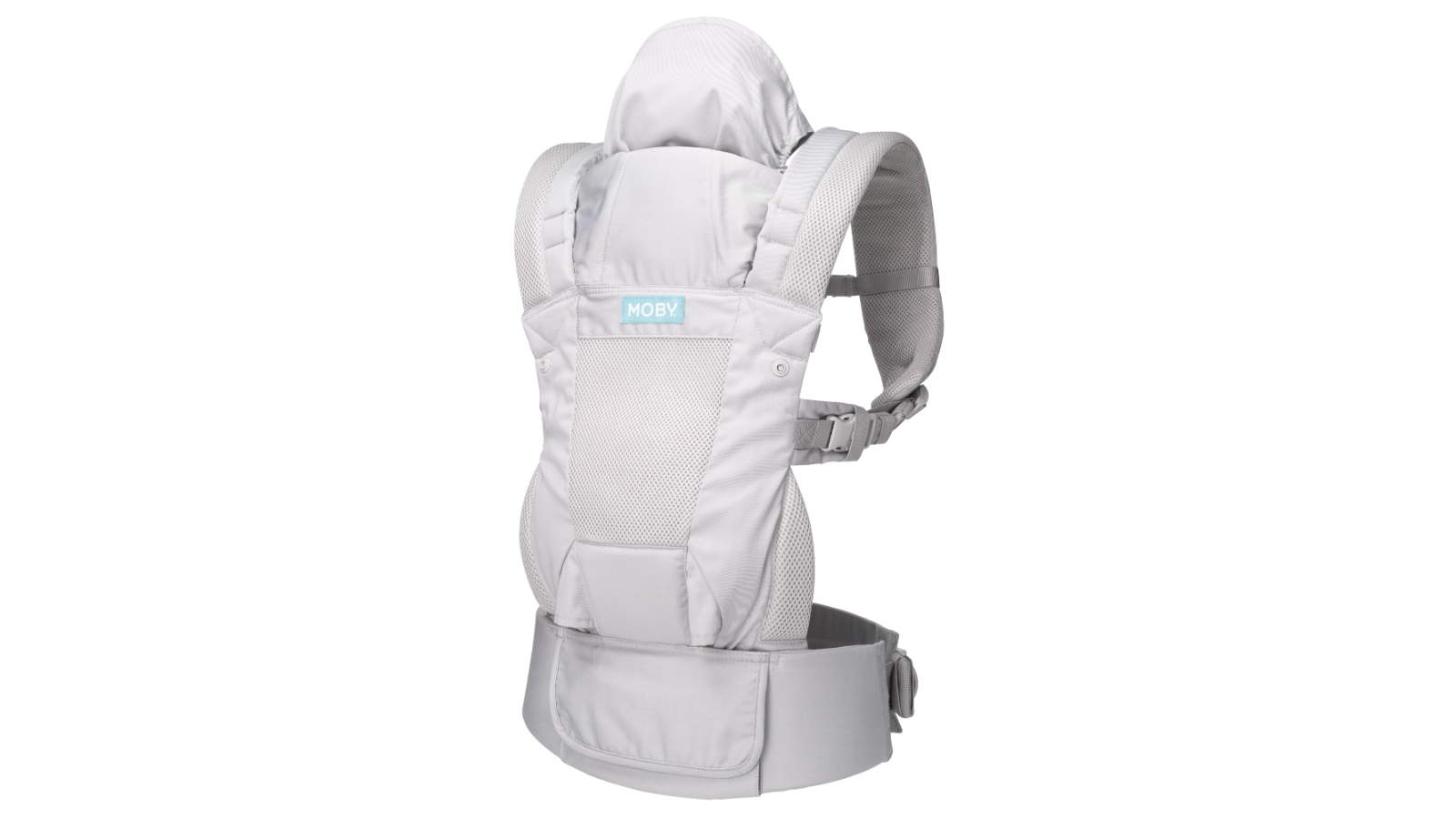 Moby Move Infant All Position Carrier Glacier Grey Harvey Norman
