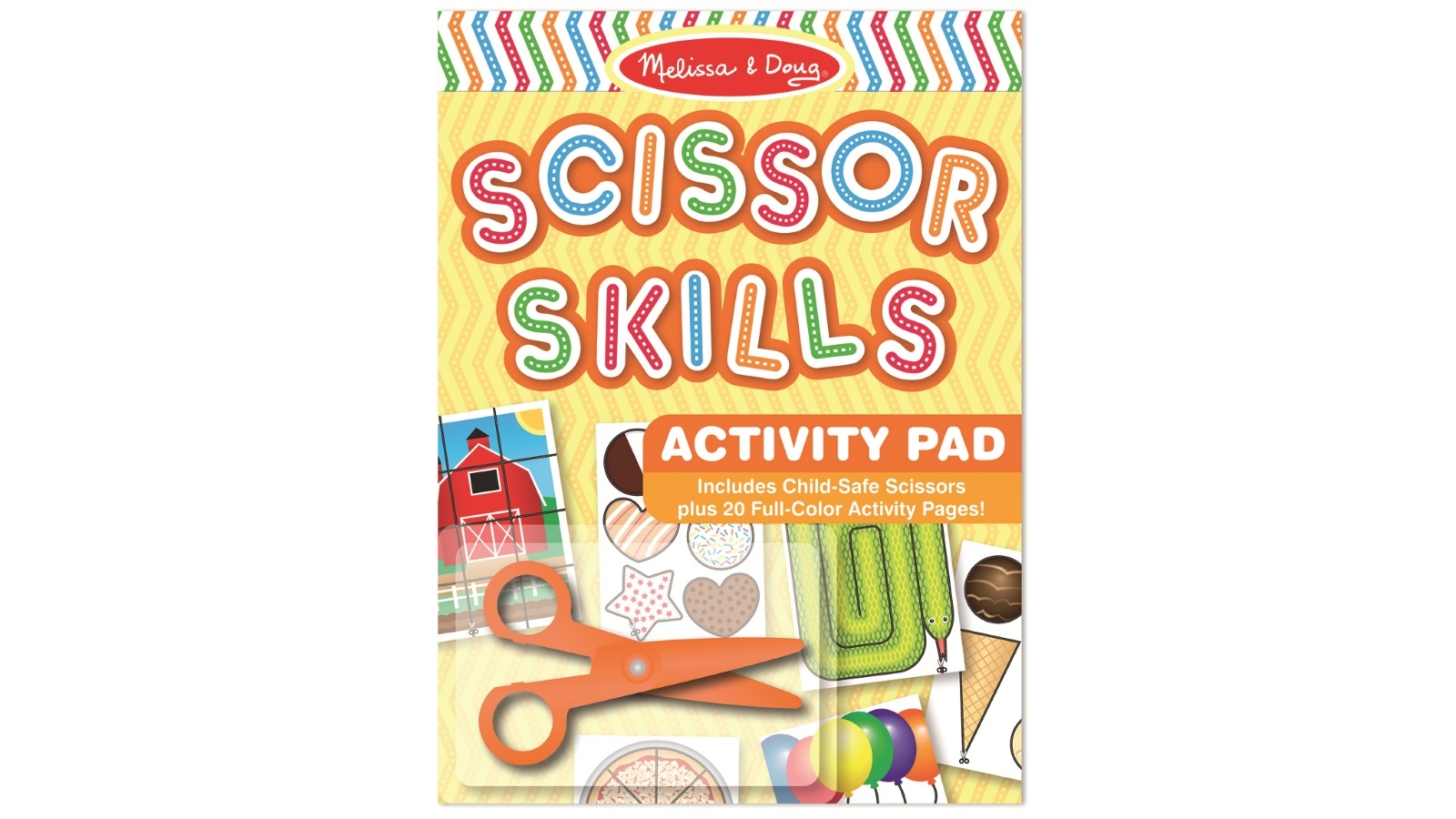 Melissa and Doug Scissor Skills Activity Pad Harvey Norman