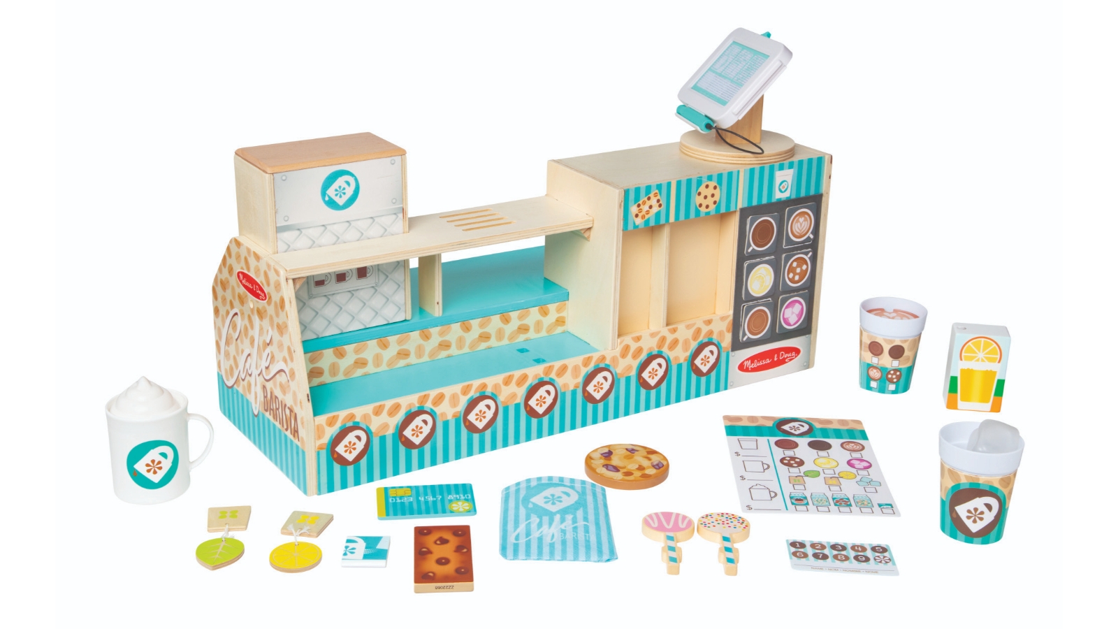 Melissa & Doug Café Barista Coffee Shop Harvey Norman