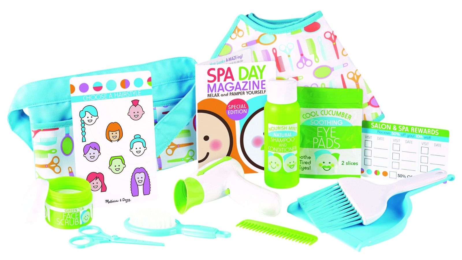 Melissa & Doug Love Your Look Salon & Spa Play Set Harvey Norman