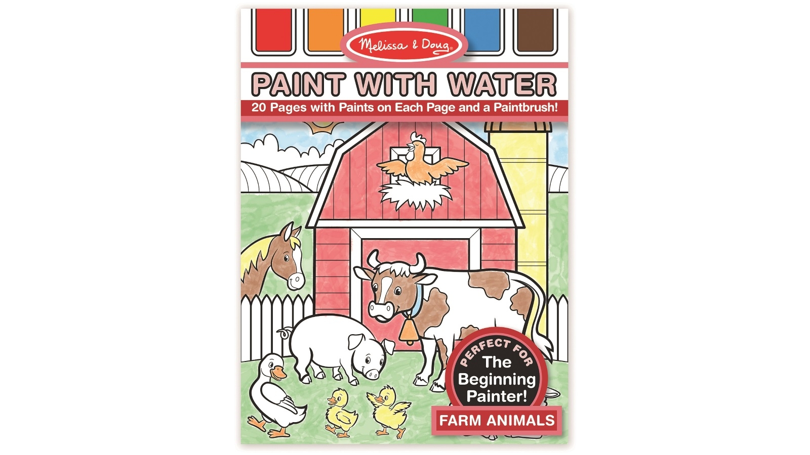 Melissa and Doug Paint with Water Farm Animals Harvey Norman