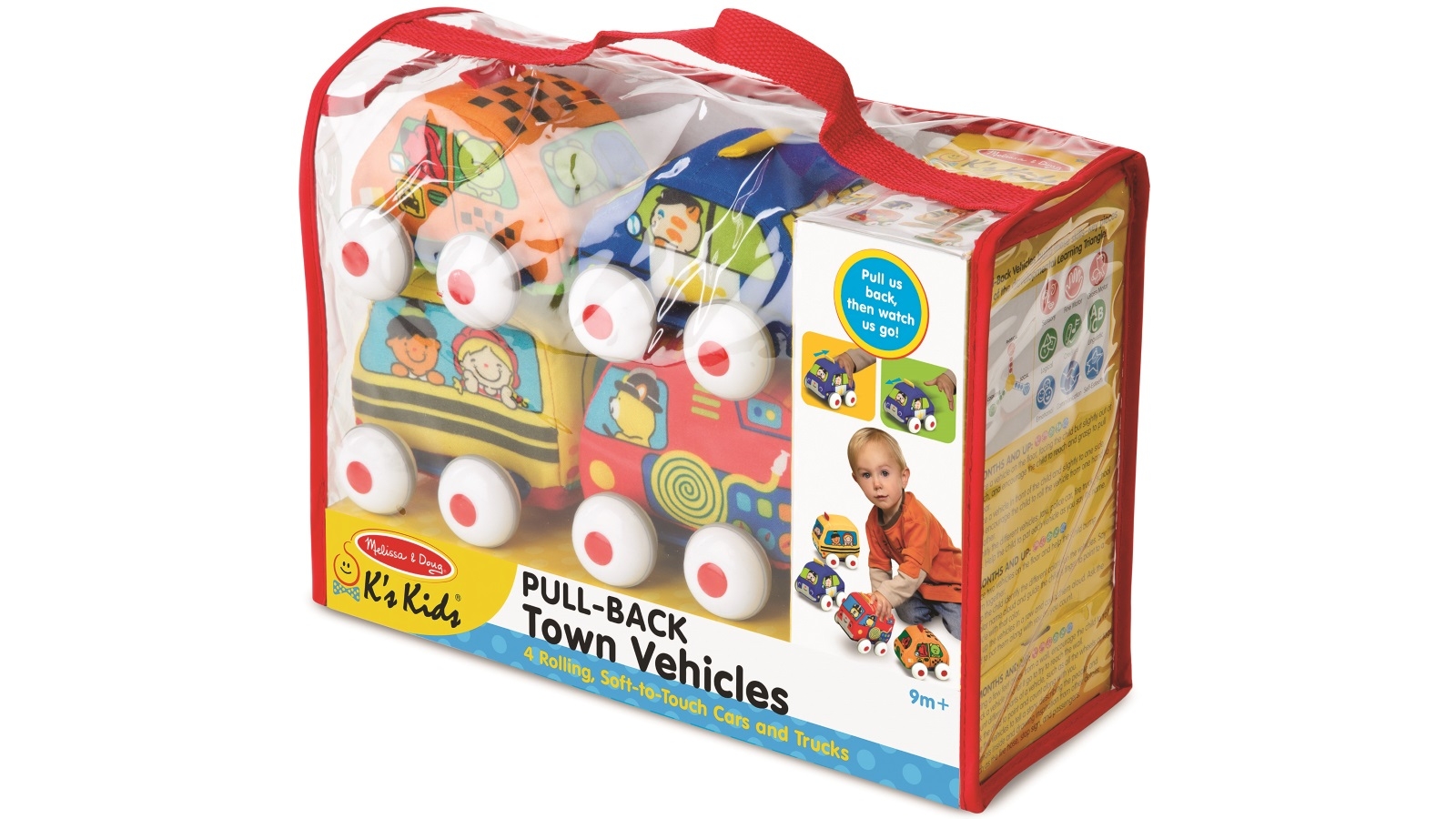 Melissa and Doug Pull Back Vehicles Harvey Norman