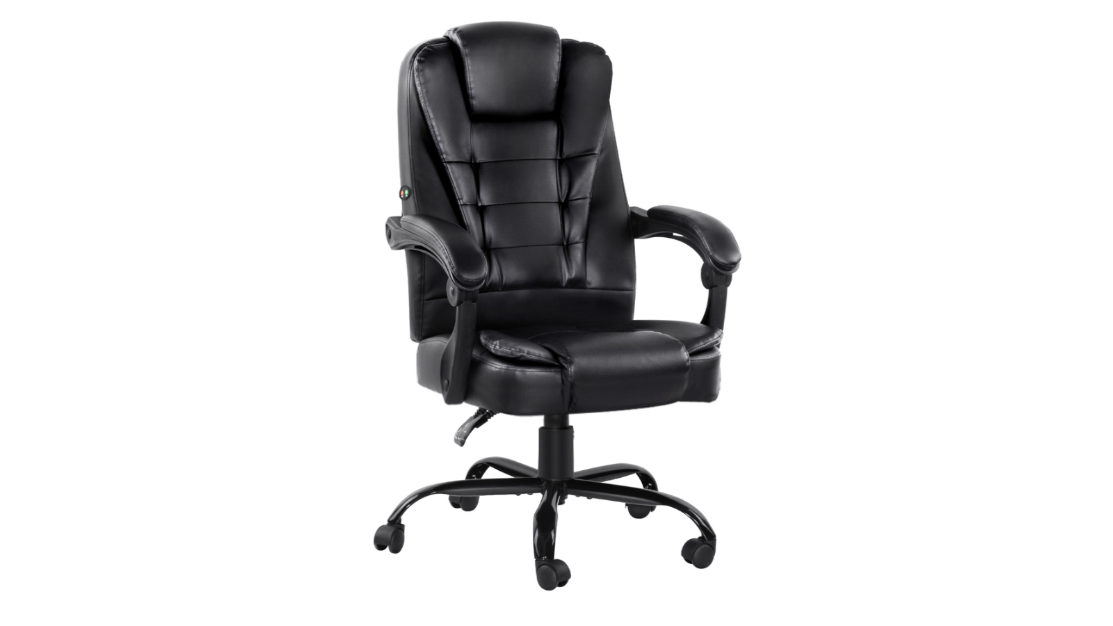 Artiss PU Leather Recliner Executive Massage Coumputer Office Chair - Black