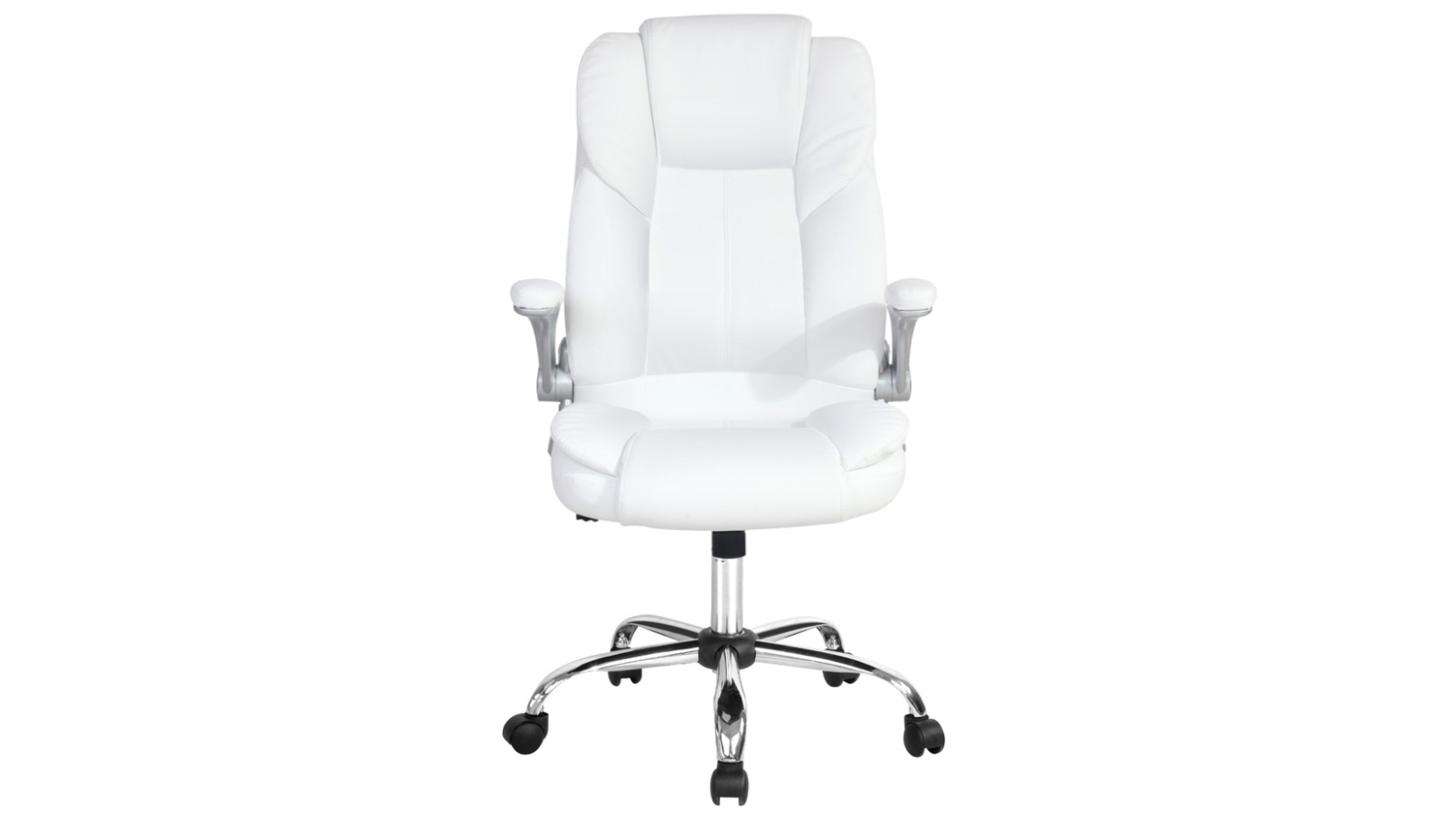 Artiss PU Leather Executive Massage Gaming Office Chair - White