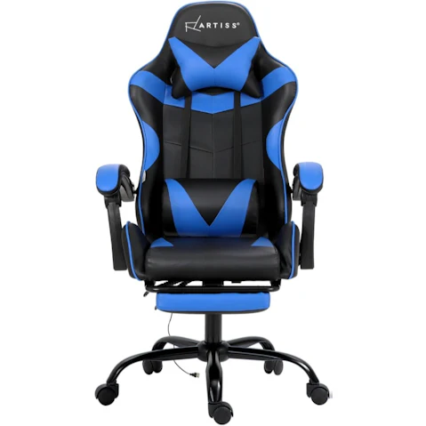 ARTISS Gaming Massage Office Chair - Blue
