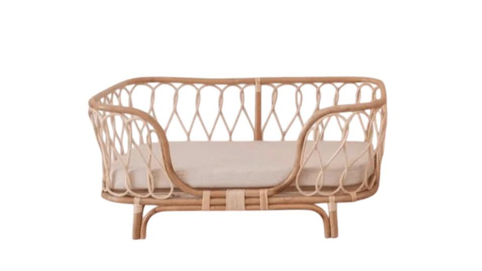 House of Pets Delight Molly Rattan Bed - Regular