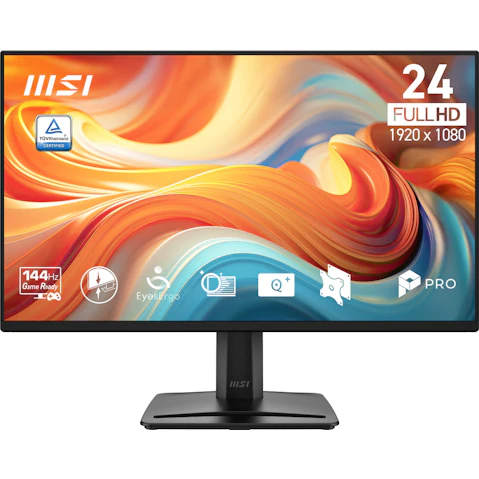 MSI 23.8-inch Pro MP245 E14VL FHD 144Hz Monitor - Black
