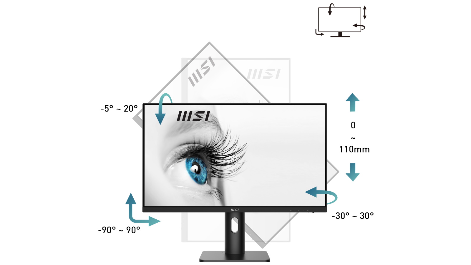 Monitor MSI MP273A 27" Full HD 100 Hz
