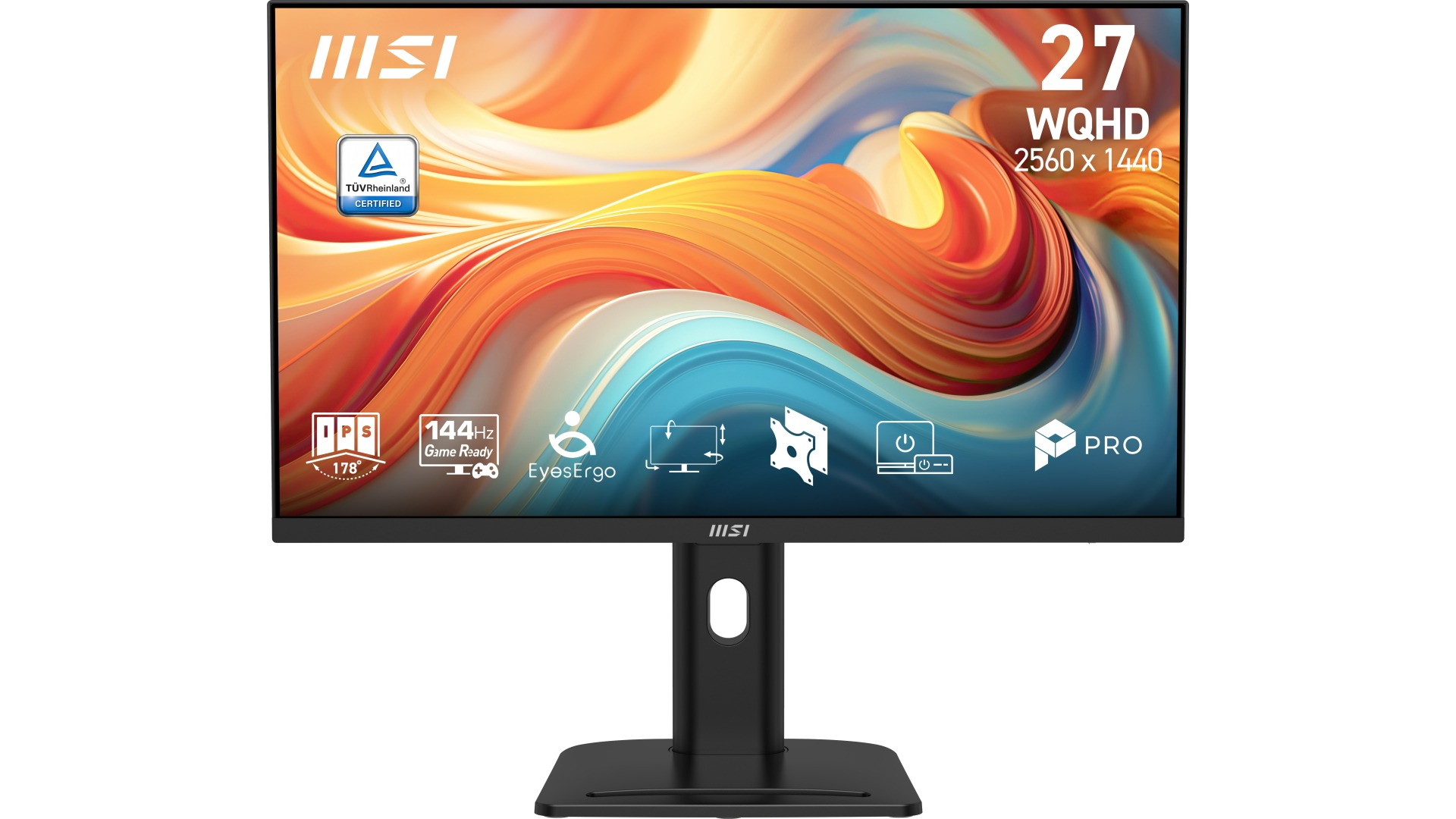 MSI 27-inch PRO MP273QP E14 WQHD 144Hz Monitor with Speaker