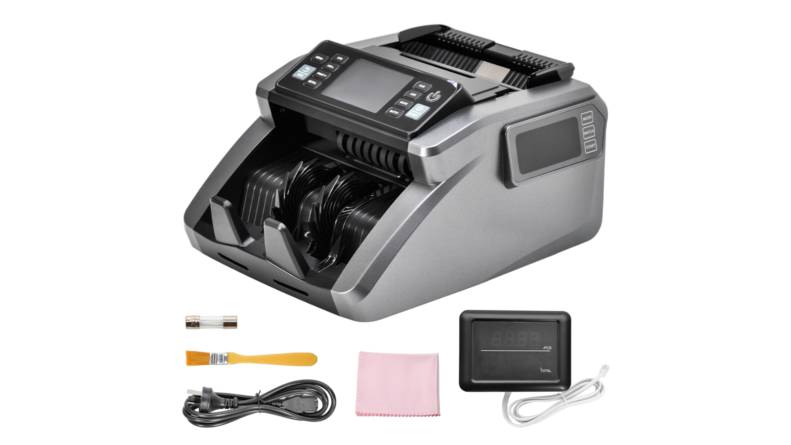 YS CIS/UV/MG/IR Mixed Denomination Counterfeit Detection Money Counter