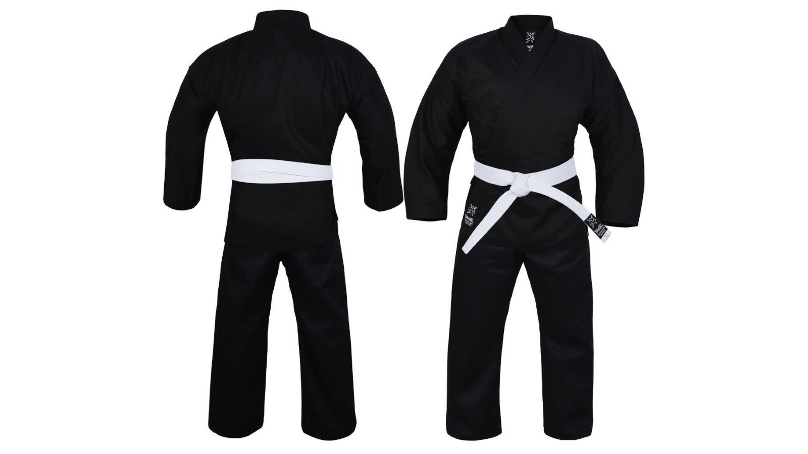 Morgan Sports 10oz Yamasaki Pro Black Karate Uniform