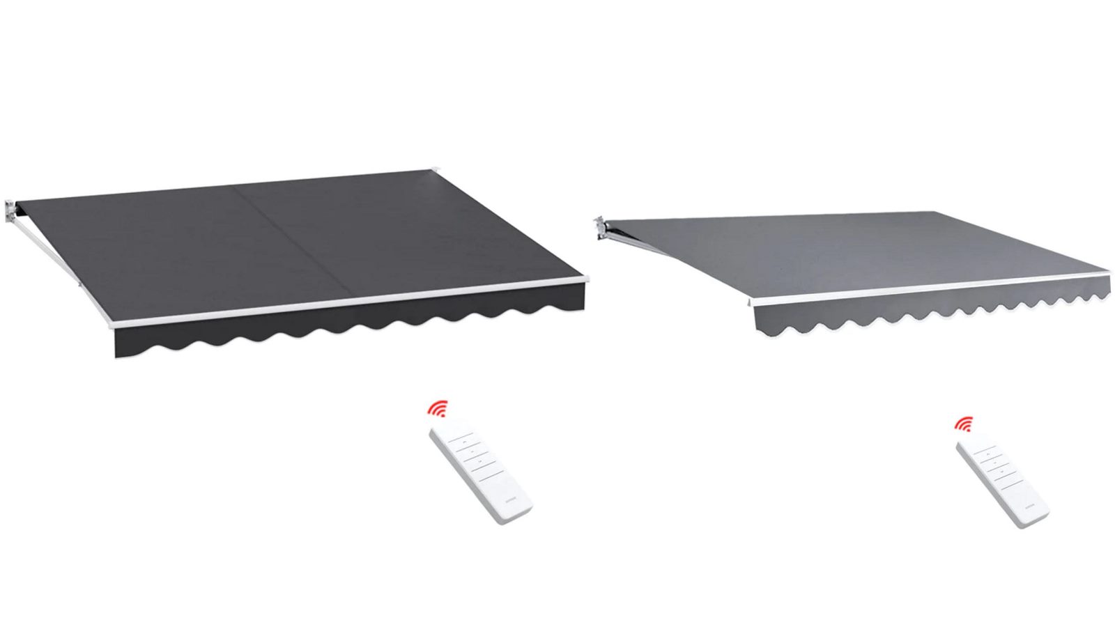 Instahut Retractable 4mx3m Folding Arm Awning Motorised Sunshade