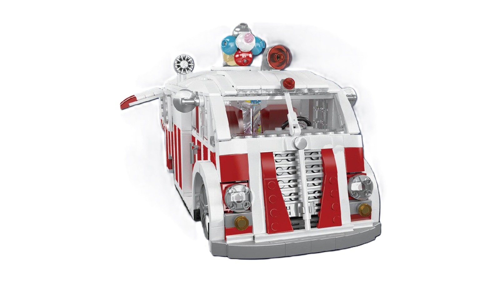 Mould King 1078 Piece Ice Cream Truck Collectable