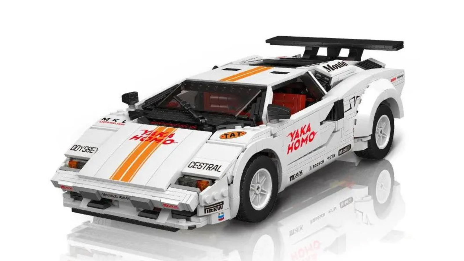 Mould King 1349 Piece Lamborghini Countach Sports Car