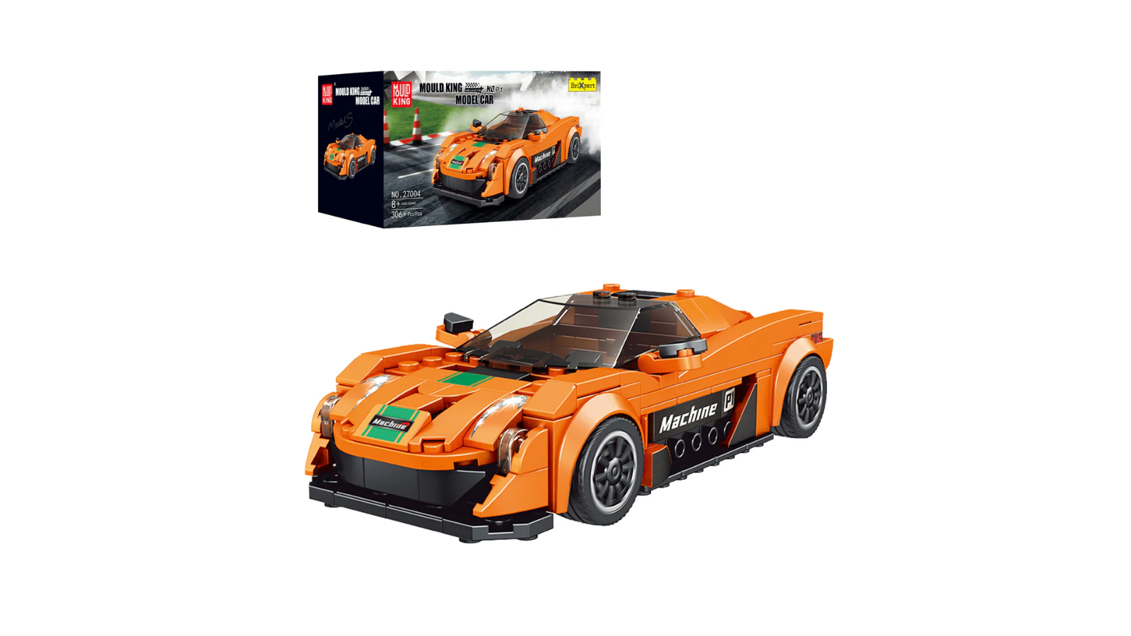 Mould King 306 Piece McLaren P1 Building Block Toy