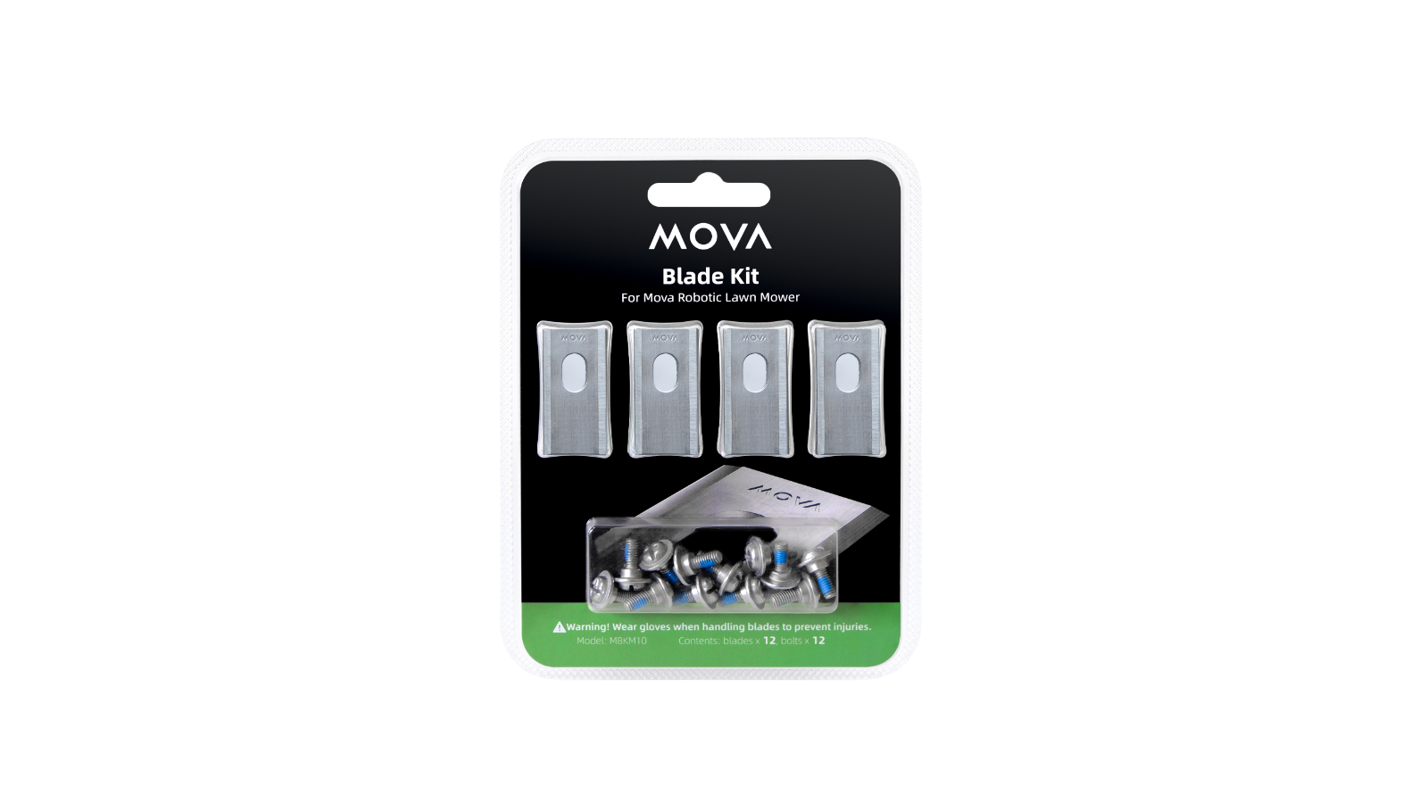 Mova Robotic Lawn Mower Blade Kit - Stainless Steel