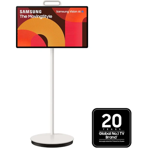 Samsung 27-inch The MovingStyle QHD Portable Smart Touch Screen TV