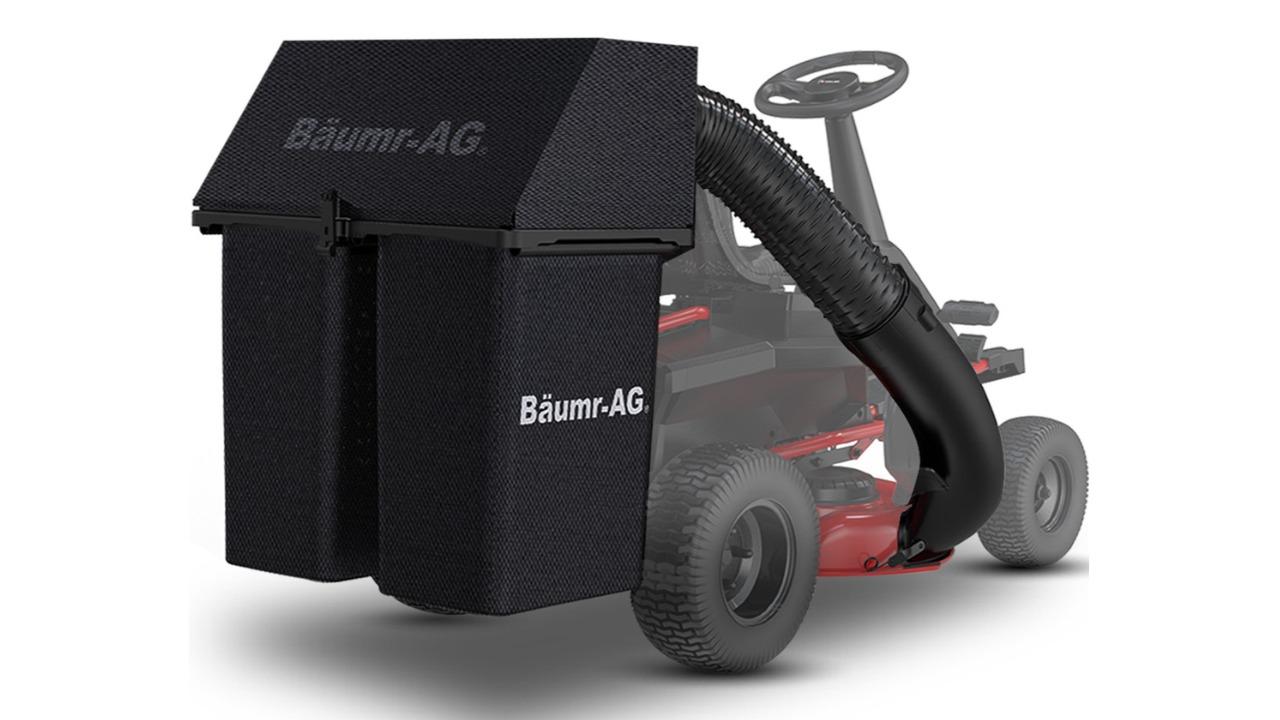 Baumr-AG 150 Litre Grass Catcher 360RX Electric Ride on Lawn Mower - 36inch