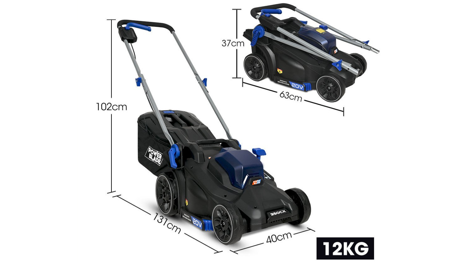 Voltz Ubuy Black And Decker 17 Inch Electric Lawn Mower PowerBlade