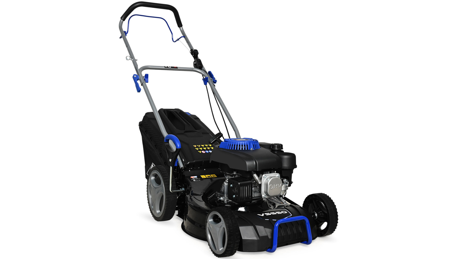 PowerBlade Self-Propelled 150cc Lawn Mower 18inch Harvey Norman
