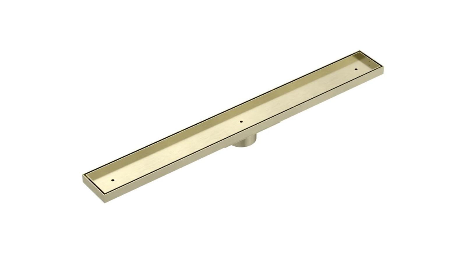 Meir 900mm Shower Channel Waste with Tile Insert - Tiger Bronze