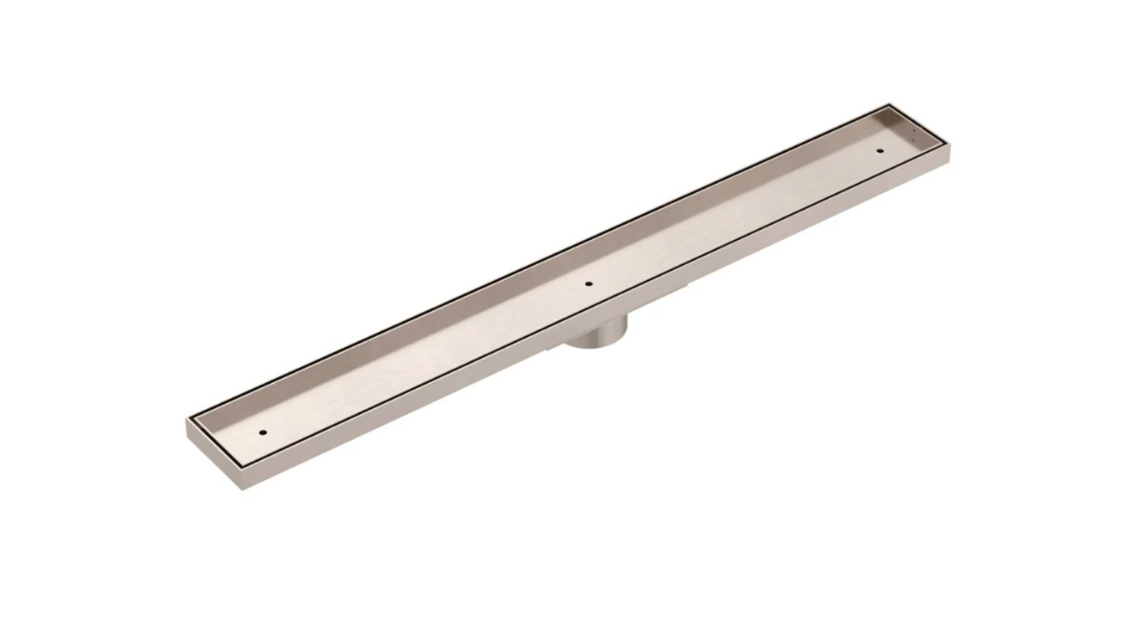 Meir 900mm Shower Channel Waste with Tile Insert - Champagne