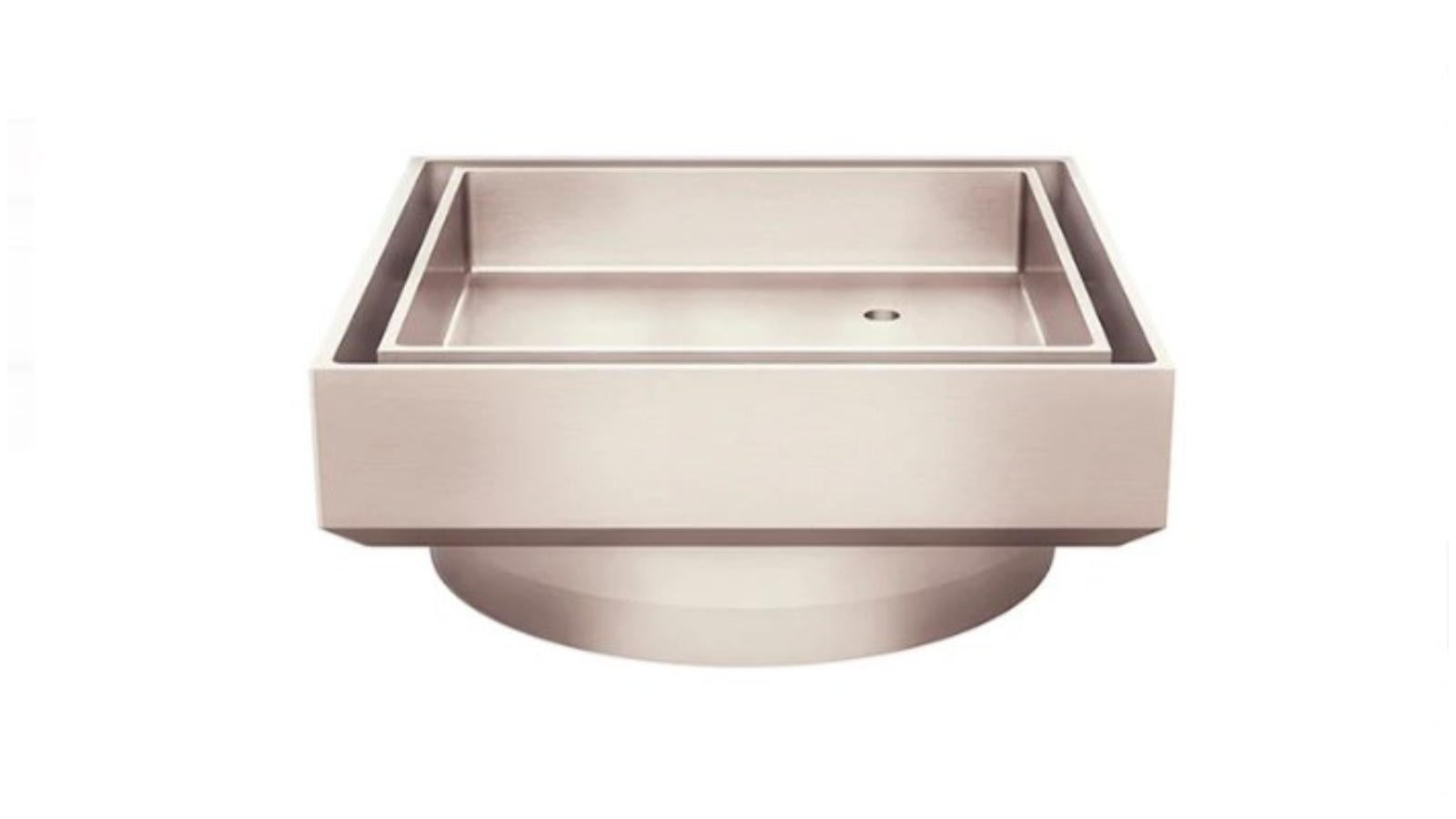 Meir Shower Waste with Tile Insert - Champagne