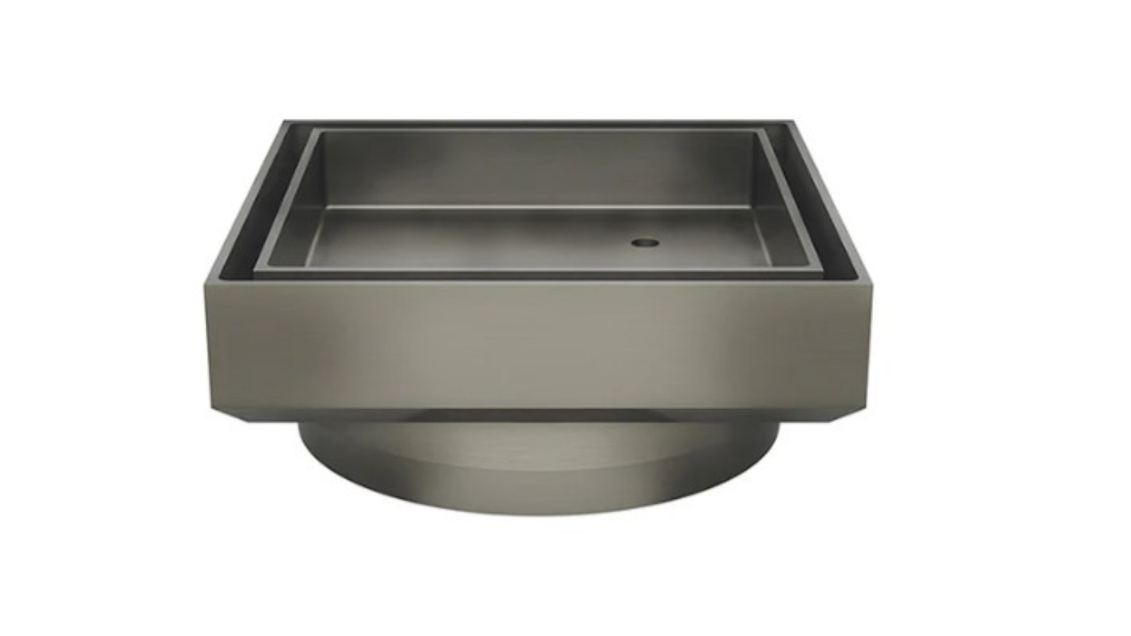 Meir Shower Waste with Tile Insert - Gunmetal
