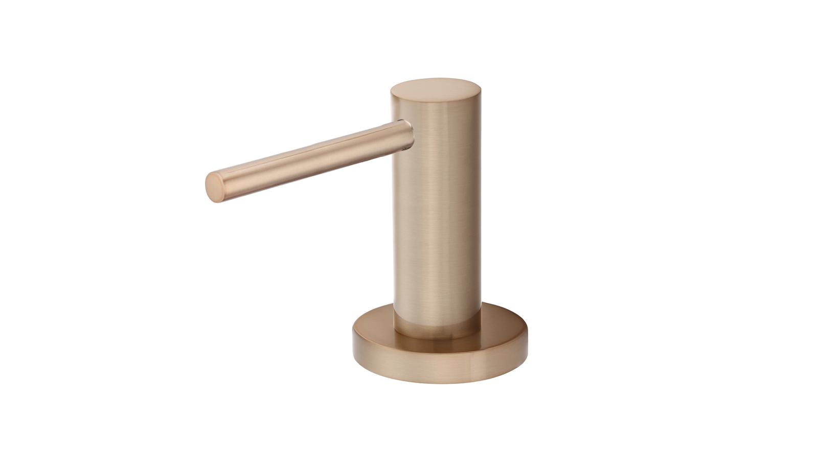 Meir Round Soap Dispenser - Champagne