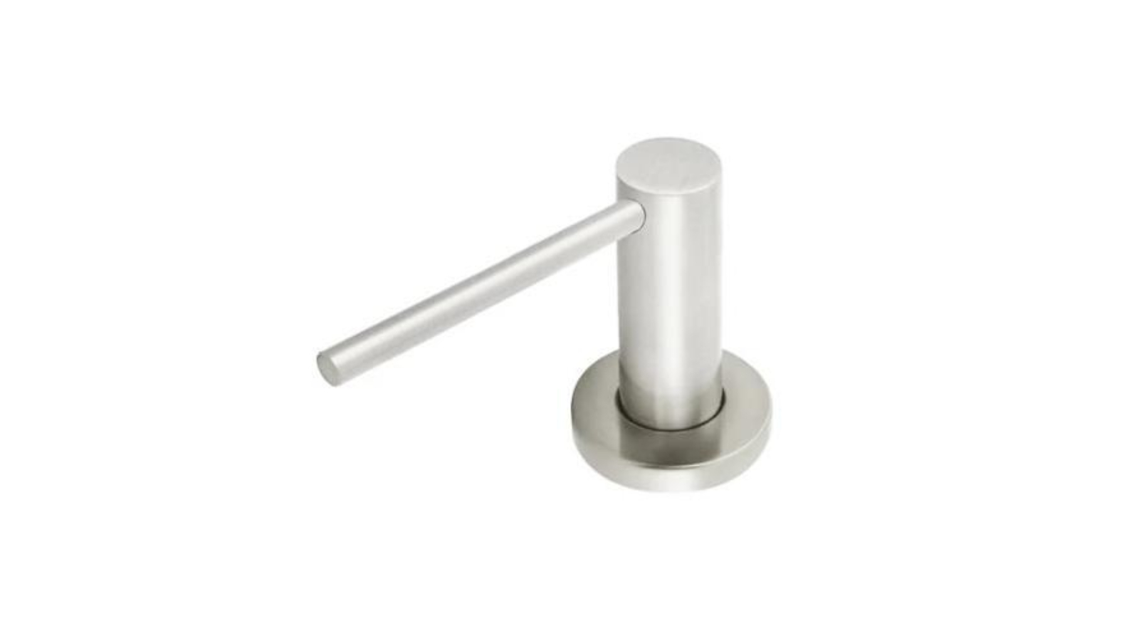 Meir Round Soap Dispenser - Brushed Nickel