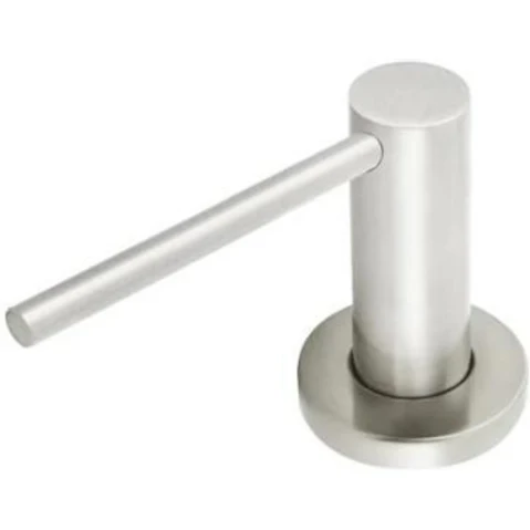 Meir Round Soap Dispenser - Brushed Nickel