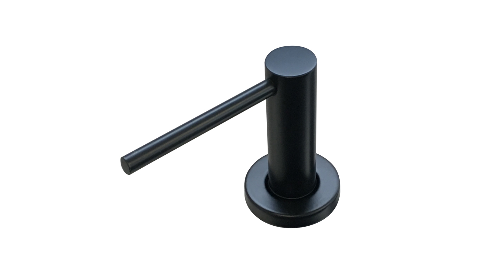 Meir Round Soap Dispenser - Matte Black