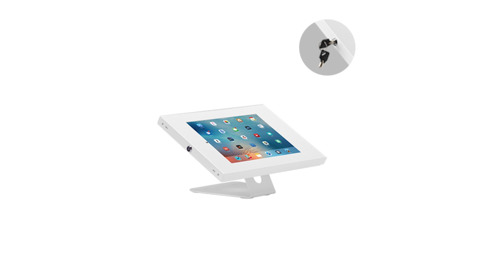 Brateck Anti-Theft Wall-Mounted Countertop Tablet Holder - 9.7 to 11 inch Tablets