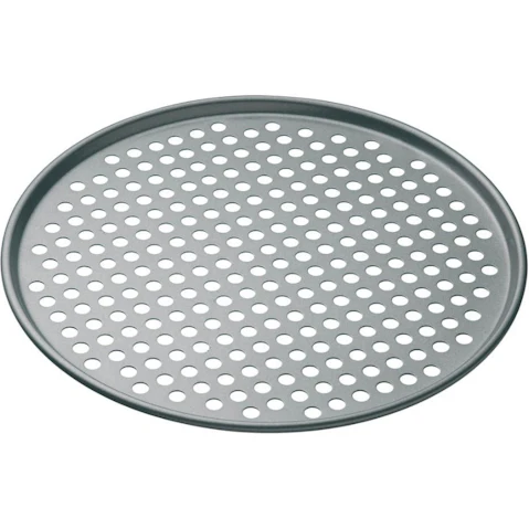 MasterPro 32cm Non-Stick Round Pizza Crisper Tray