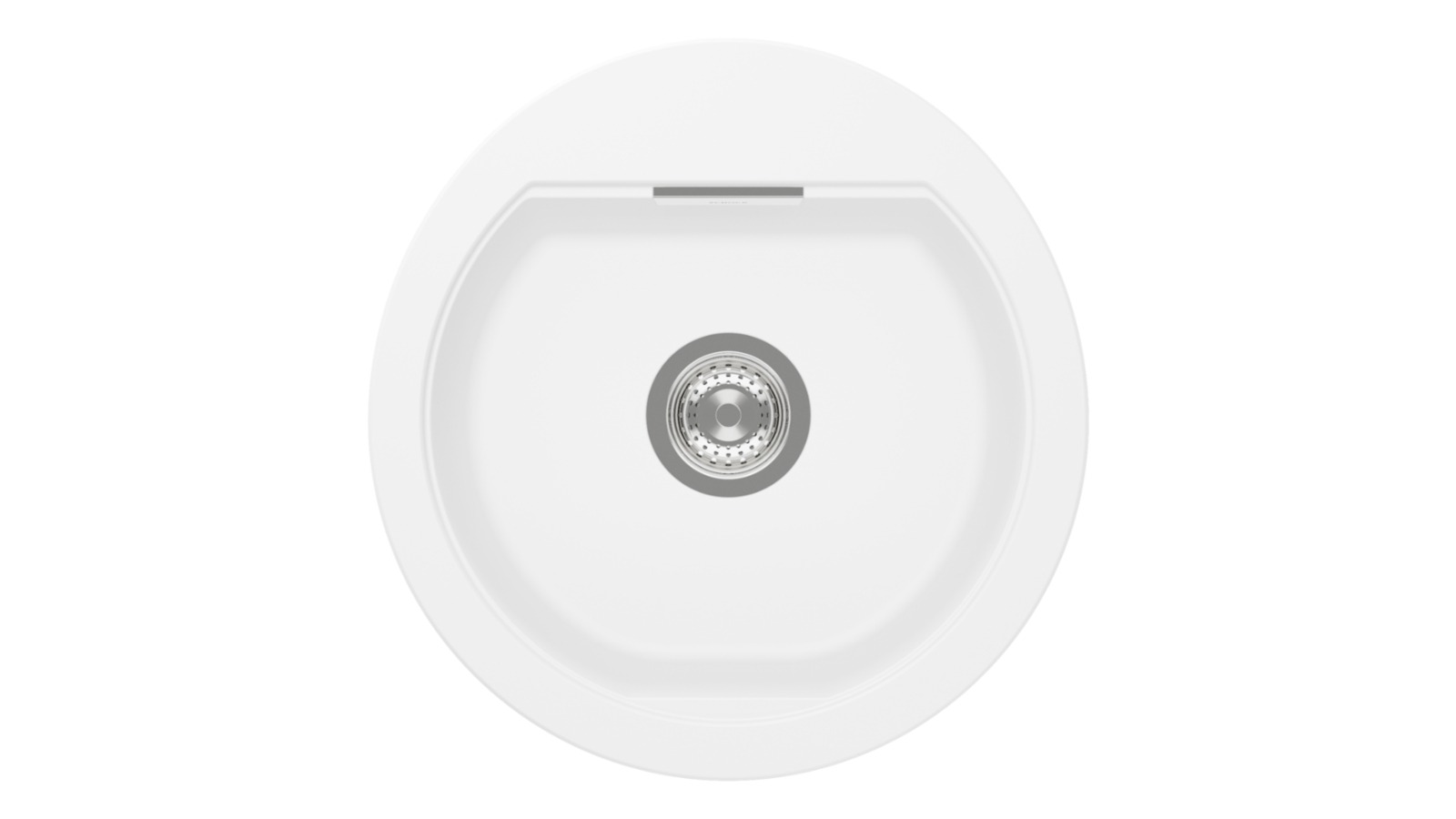 Schock Mono Round Bowl Sink - White