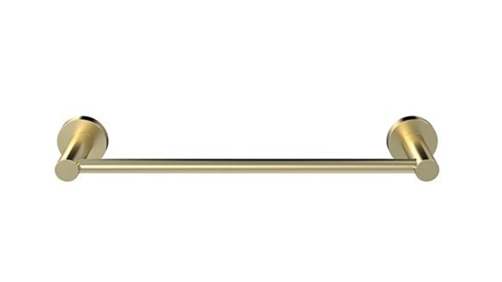 Meir 300mm Round Single Towel Rail - Tiger Bronze