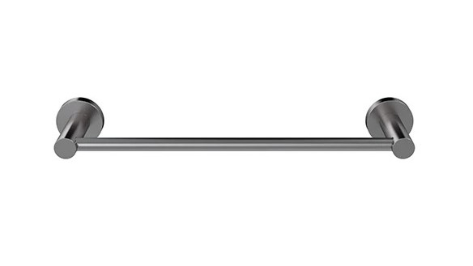 Meir 300mm Round Single Towel Rail - Shadow