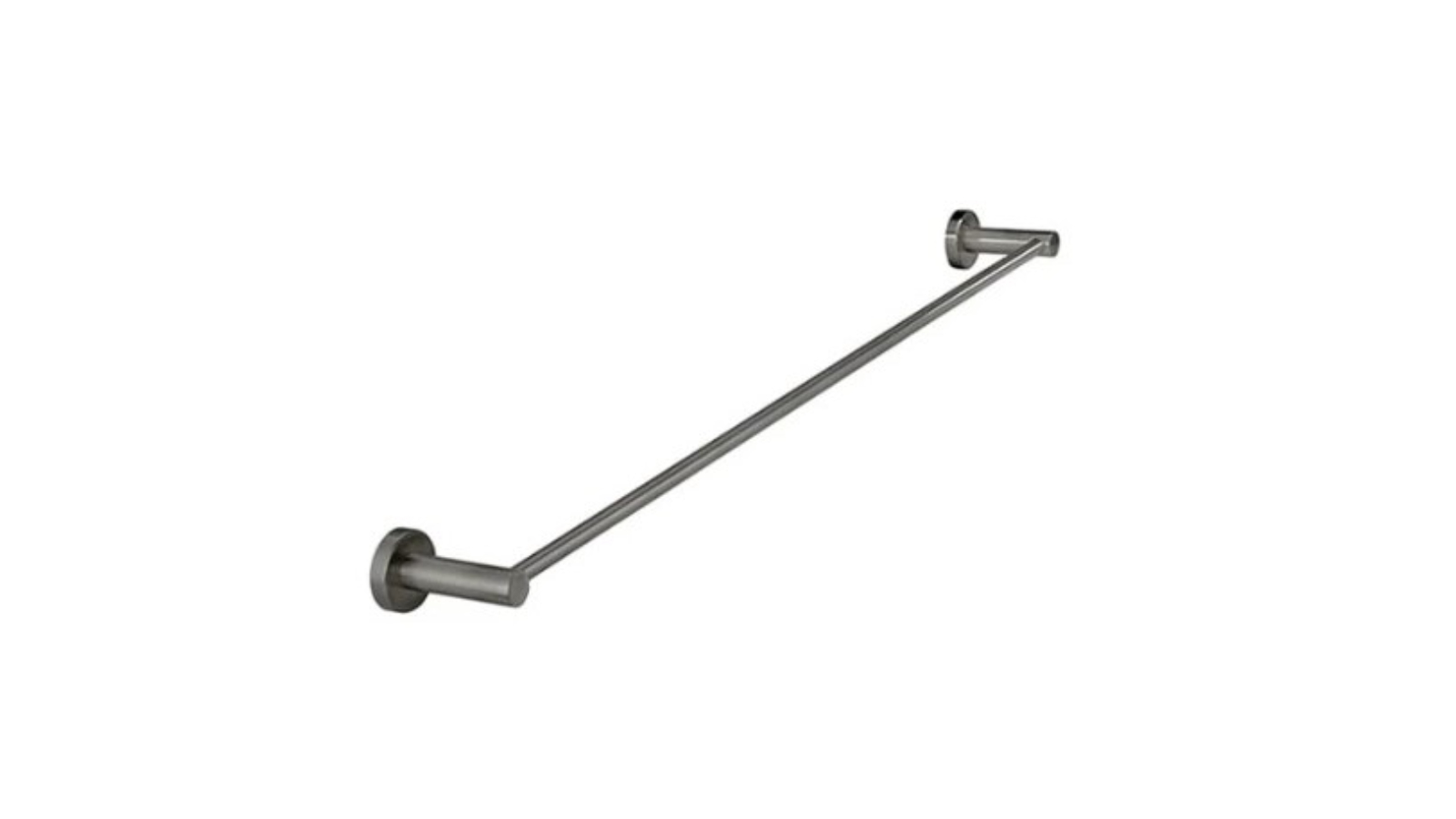 Meir 600mm Round Single Towel Rail - Shadow