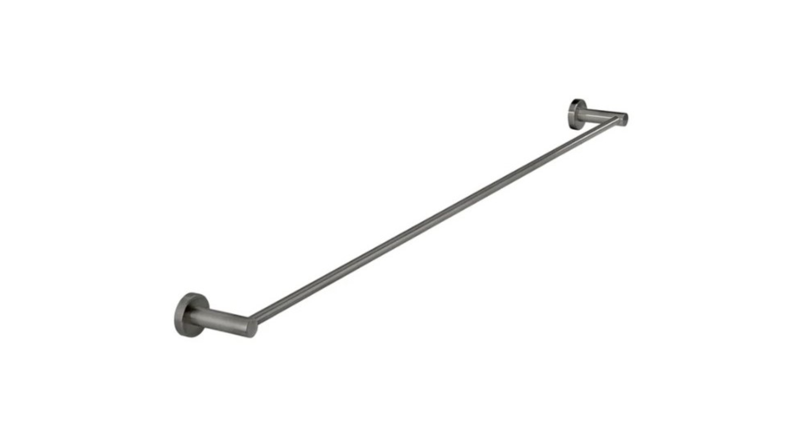 Meir 900mm Round Single Towel Rail - Shadow