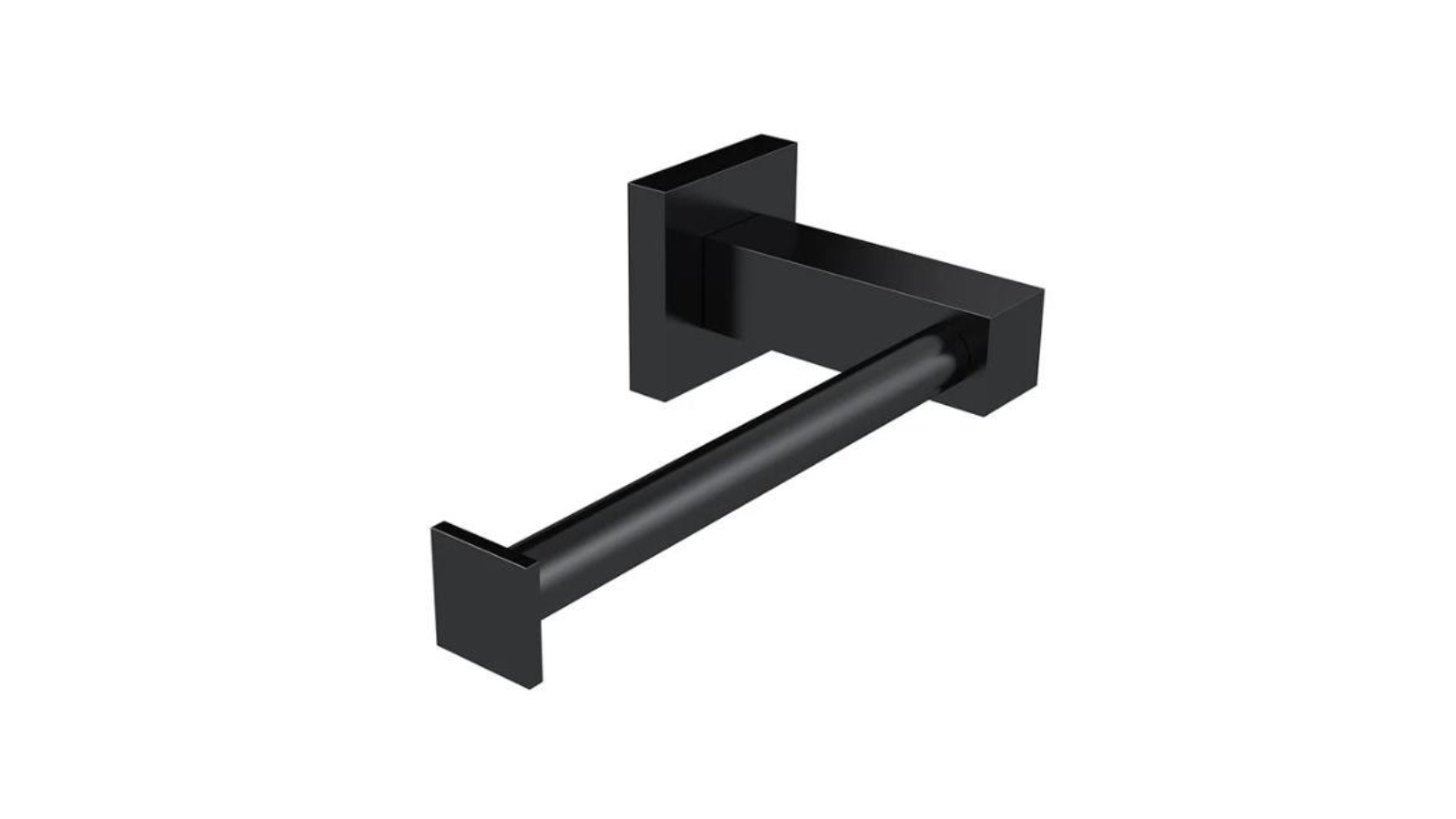 Meir Square Toilet Roll Holder - Matte Black
