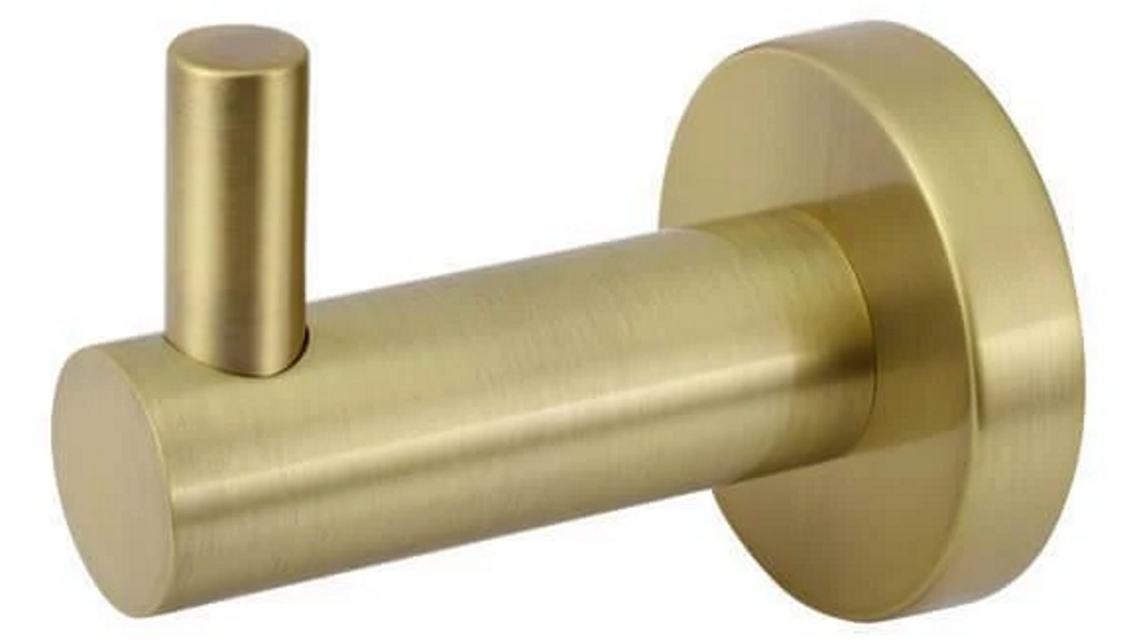Meir Round Robe Hook - Tiger Bronze Gold